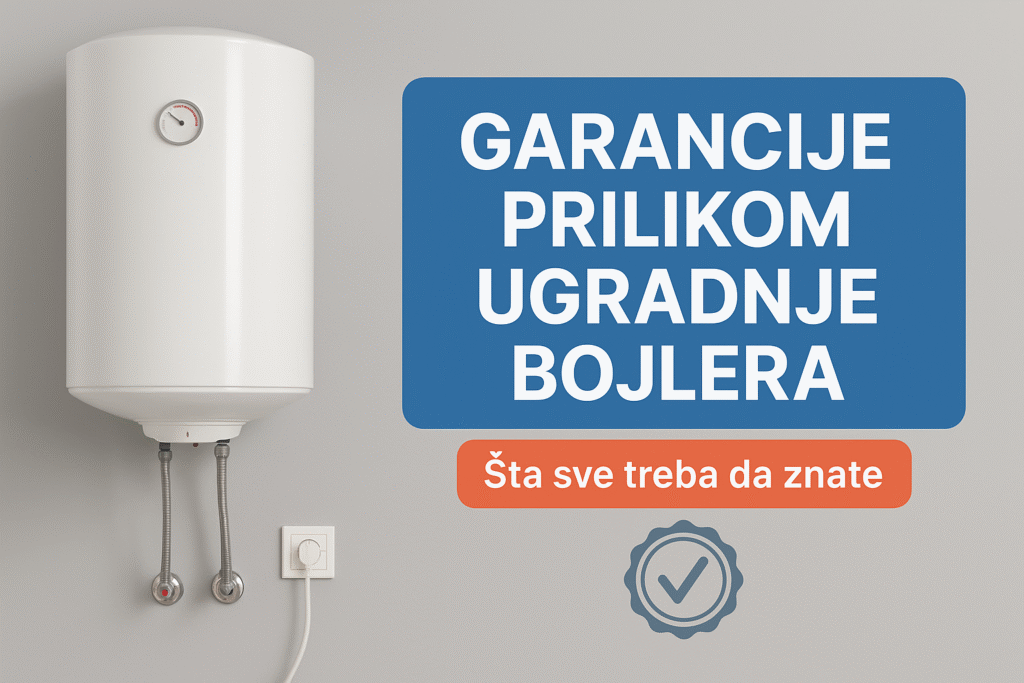 Garancija prilikom ugradnje bojlera