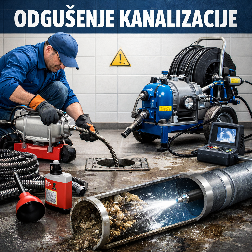 Odgusenje kanalizacije