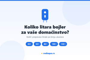 Koliko litara bojler za domaćinstvo, vodič po broju ukućana